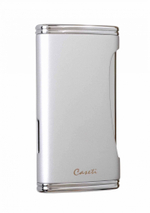 Зажигалка Caseti сигарная турбо, серебристая CA567-3