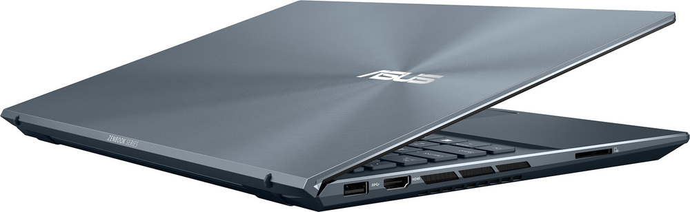 Ультрабук Asus ZenBook Pro 15 UX535LI-H2100T (90NB0RW1-M03090) 15,6; UHD OLED (3840x2160) Touch/ i7-10750H(2.6ГГц)/ 16Гб/ 512Gb SSD/ GeForce GTX 1650 Ti 4Гб/ нет DVD/ Win10 / Серый