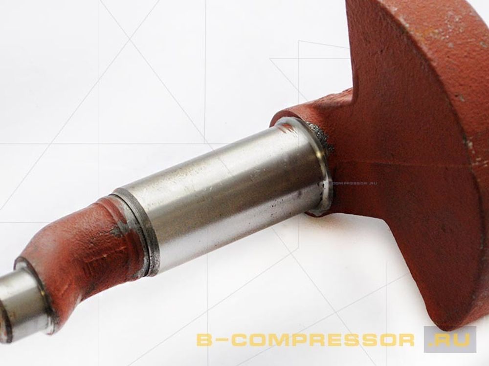 Коленвал СБ4 LB75 фото шейки