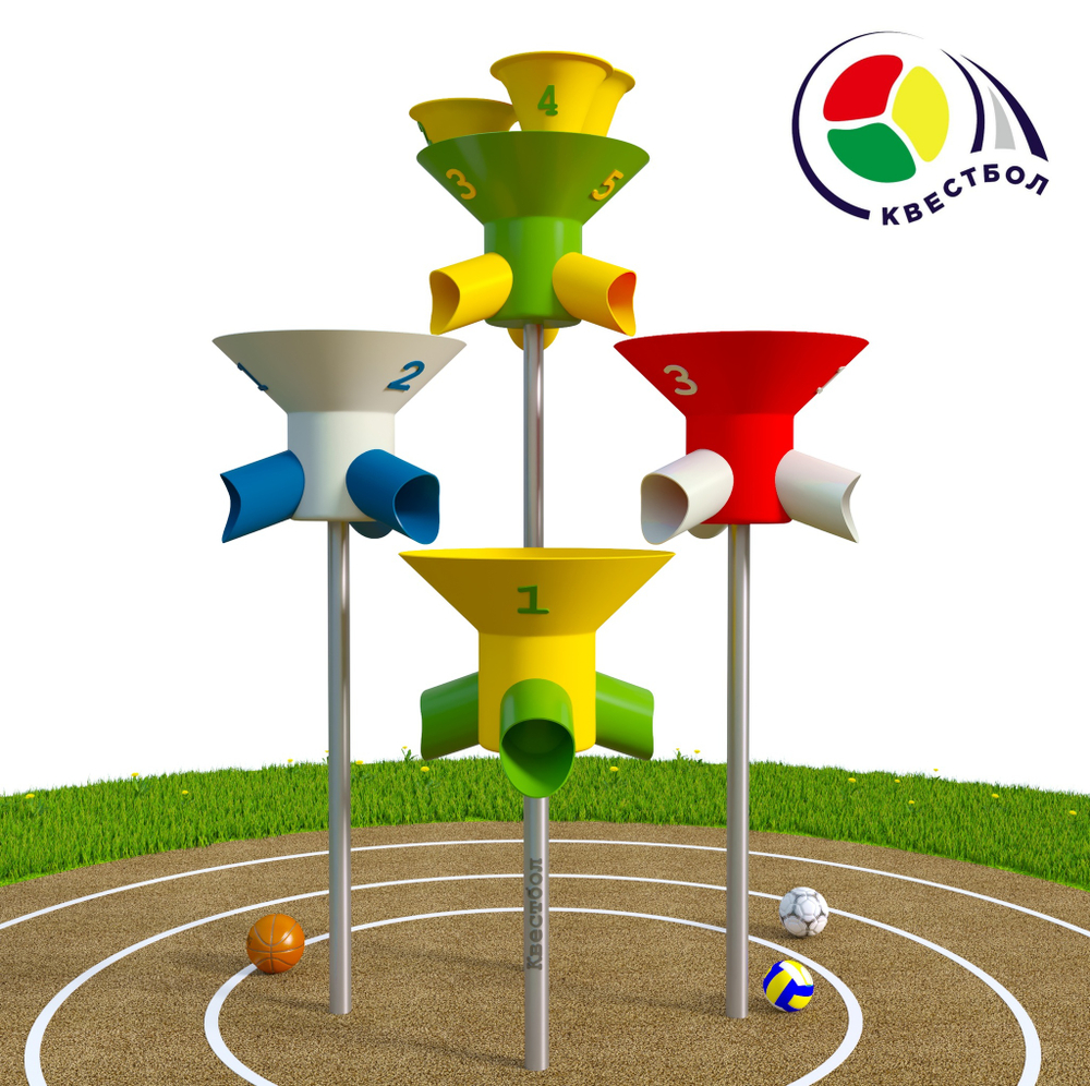 Модуль спортивный Квестбол Воронка