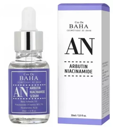 Cos De BAHA Сыворотка против пигментации - Arbutin+niacinamide serum, 30мл