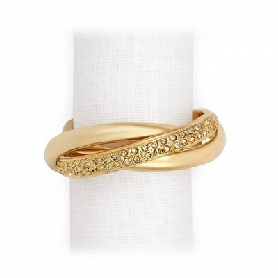 Кольца для салфеток золотые L'objet [Арт. NJ1003]