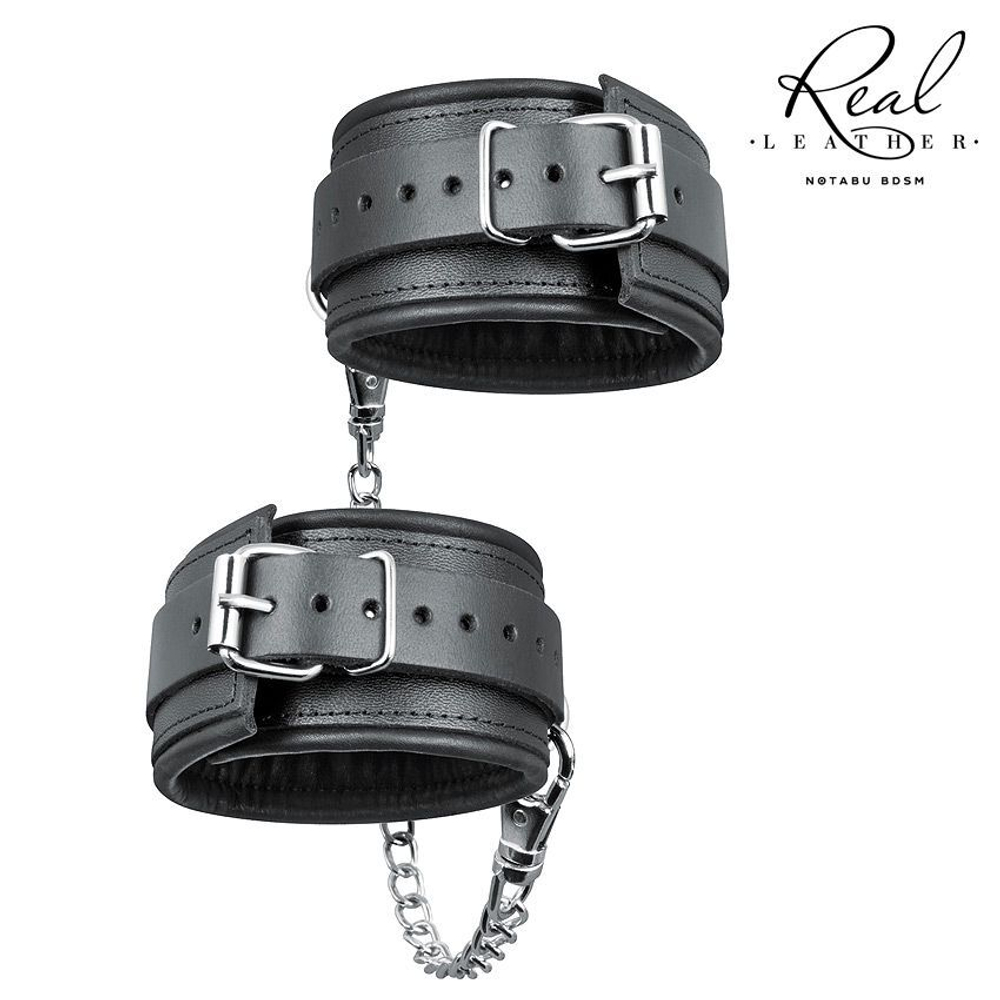 Оковы Notabu Real Leather – натуральная кожа, на цепочке