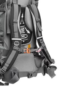 Рюкзак туристический Naturehike 70 л, черно-серый