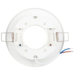 Светильник встраиваемый ЭРА KL 76 AL/WH/1 под лампу GX53 белый | Встраиваемые светильники Для ламп GX53