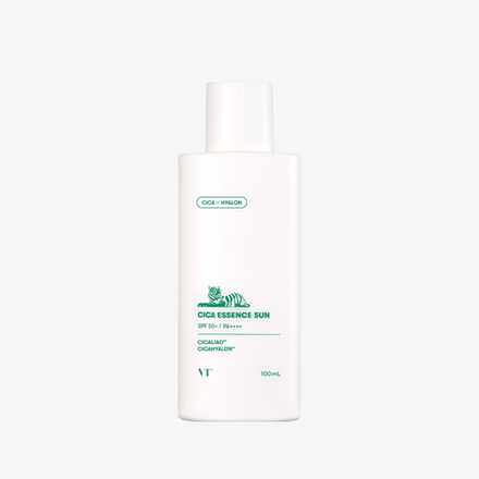 VT COSMETICS Солнцезащитная эссенция Cica Essence Sun SPF50+ PA++++ (100 мл)
