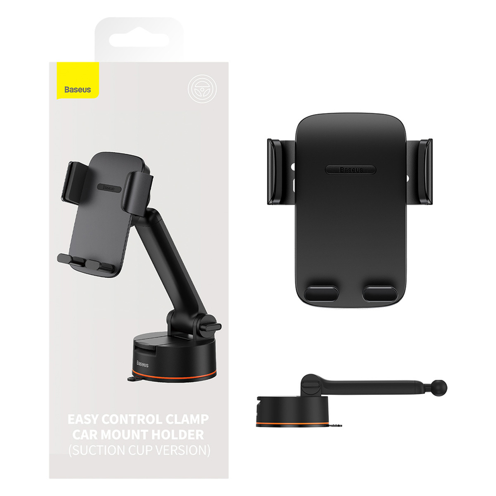 Автомобильный держатель Baseus Easy Control Clamp Car Mount Holder Pro (На присоске)