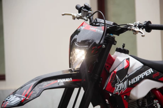 Мотоцикл кроссовый эндуро ZM Hopper S 19/16