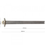 ТЭН бойлера 4,96/5,4кВт для ПММ Smeg арт.806890957