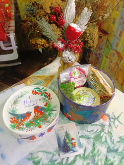 Новогодний набор "СНЕГИРИ"