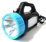 Фонарь JY-1169T, аккумуляторный, 3W+кемпинг COB, microUSB, SOLAR