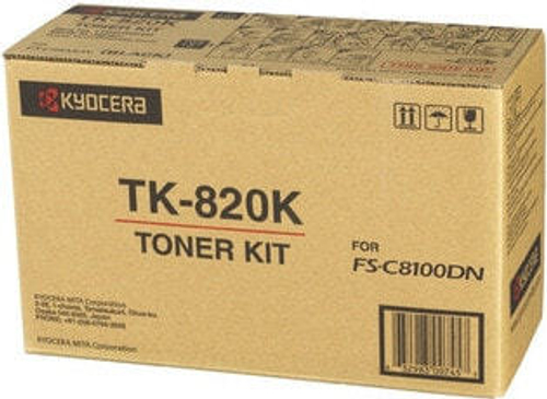KYOCERA TK-820K Подлинный Черный 1T02HP0EU0