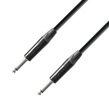 Adam Hall K5IPP0300 - кабель инструментальный, Neutrik TRS (jack) 6,3 mm mono - TRS (jack) 6,3 mm mo