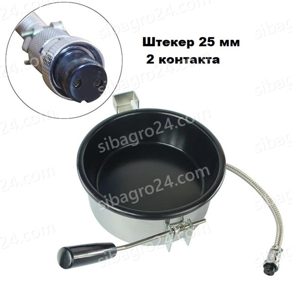 Чаша попкорн аппарата на 6 унций в сборе 210х95мм