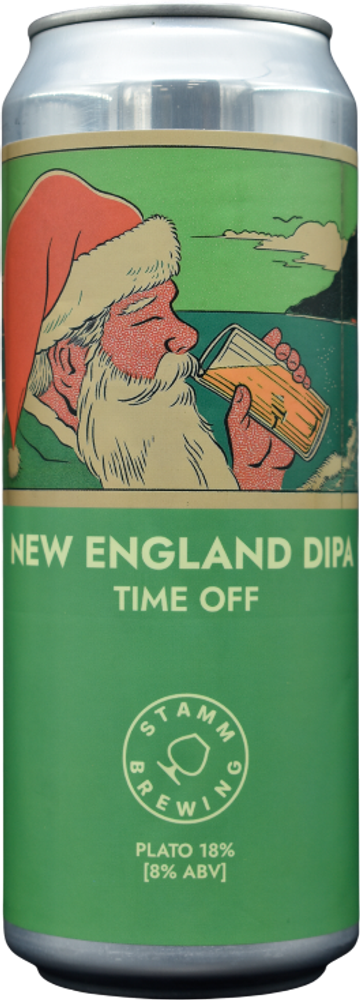 Пиво Штамм Бир Тайм Офф / Stamm Beer Time Off 0.45 - банка