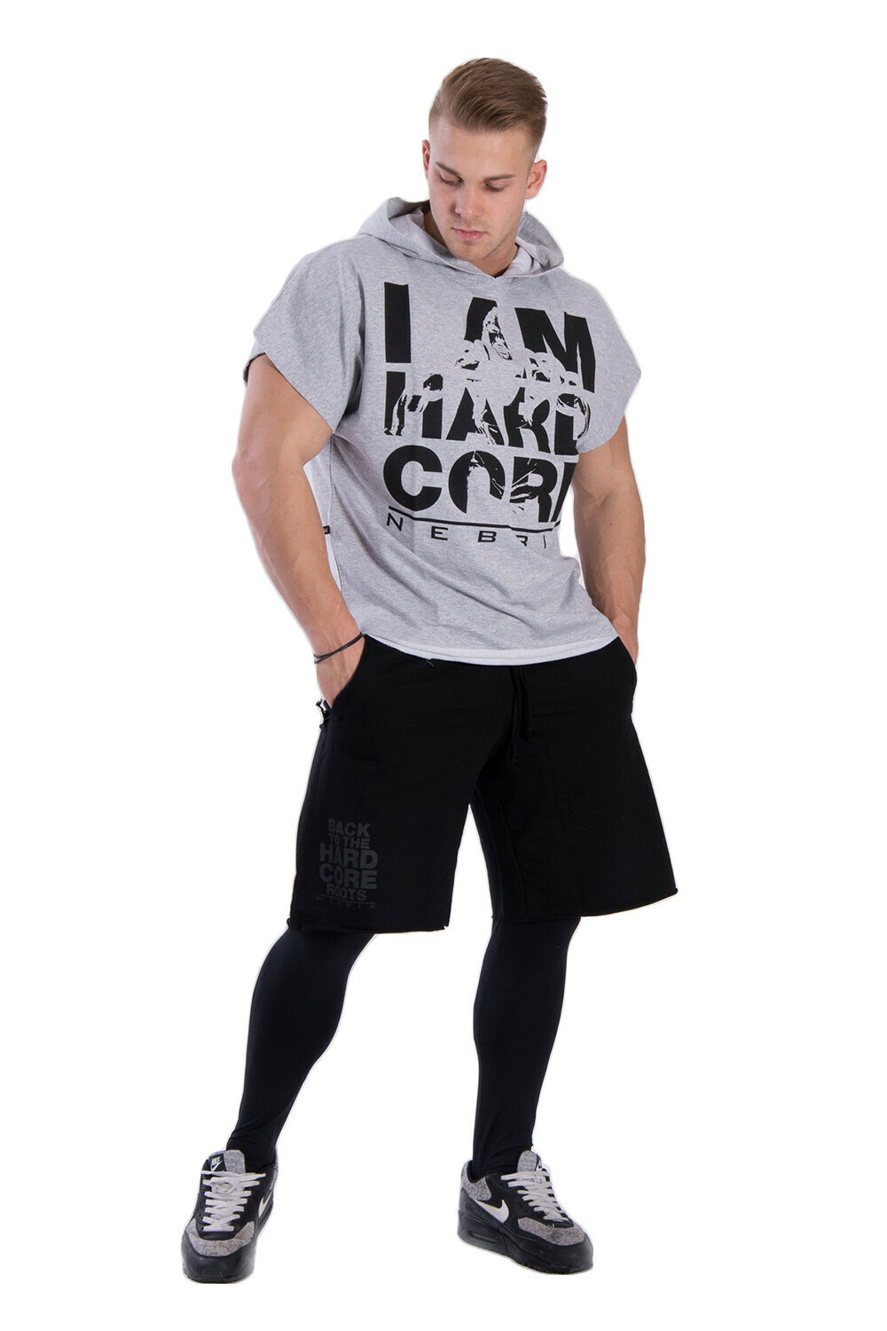 Худи с короткими рукавами HARDCORE REGTOP HOODIE 311