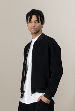 Бомбер мужской синий 05-02-23 SS men