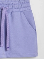 Костюм спортивный для девочки, худи, футболка и юбка