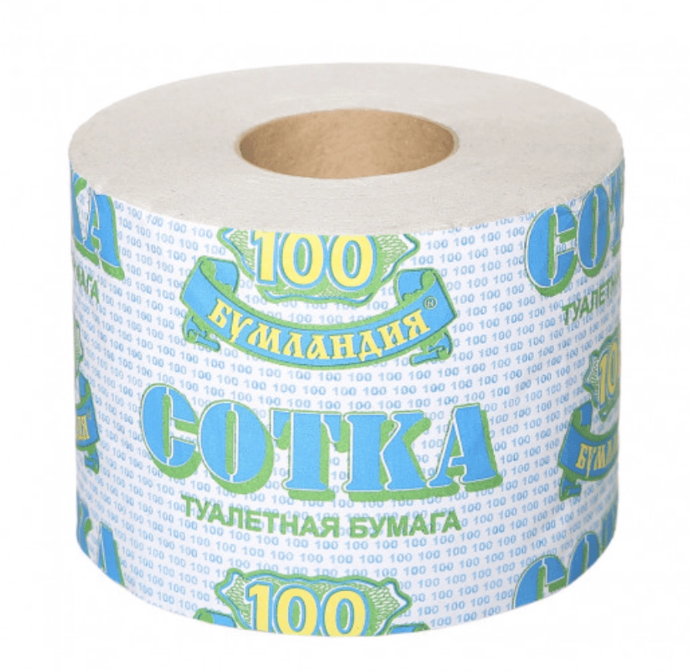 Т/бумага "Новая Сотка" зеленая (100м)