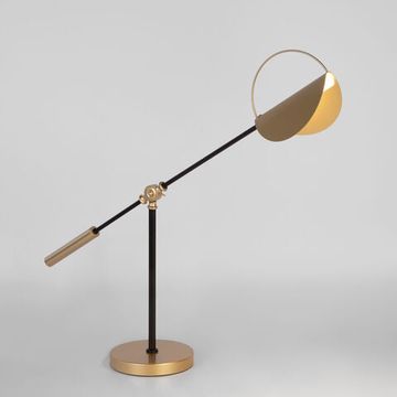 01141/1 / настольный светильник / черный/золото