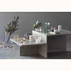 Кружка 340мл LSA International Signature Chevron золото