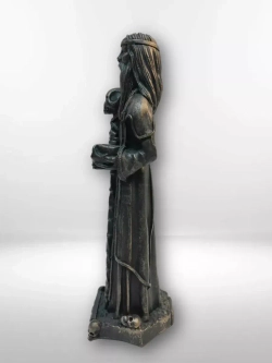 Коллекционная алтарная фигурка статуэтка славянский Бог Чернобог оберег для дома