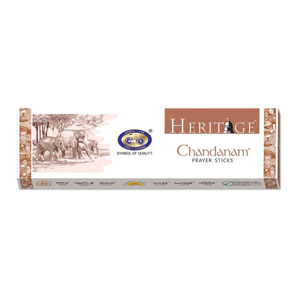 Heritage Chandanam Restangle Благовоние-масала Чанданам 12 палочек