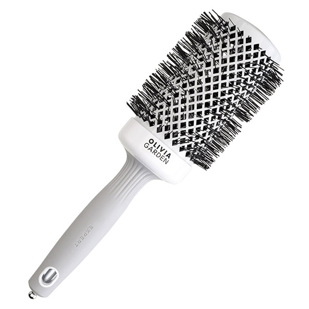 Olivia Garden Термобрашинг Expert Blowout Shine White&Grey 55 мм