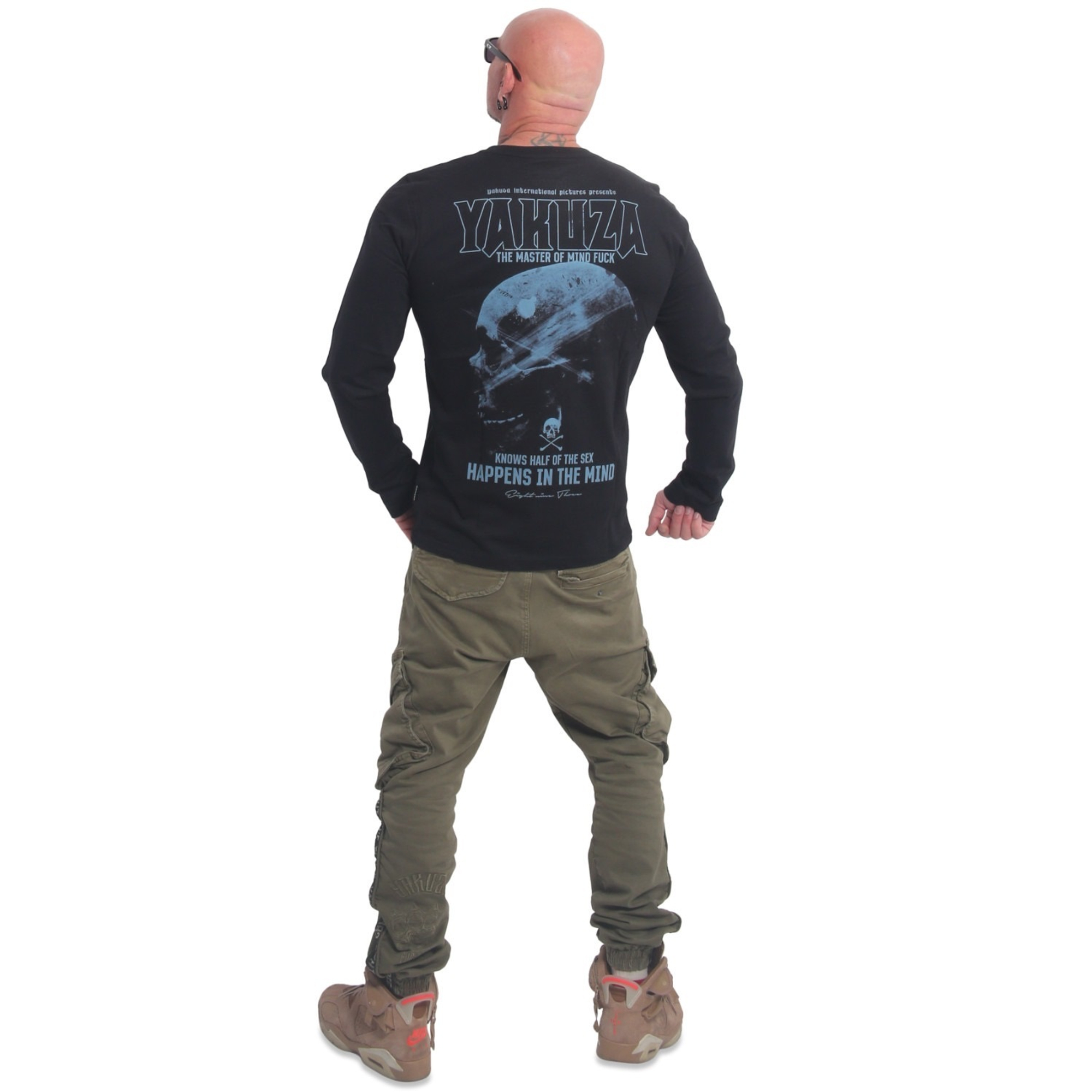 Лонгслив YAKUZA Mind Long Black