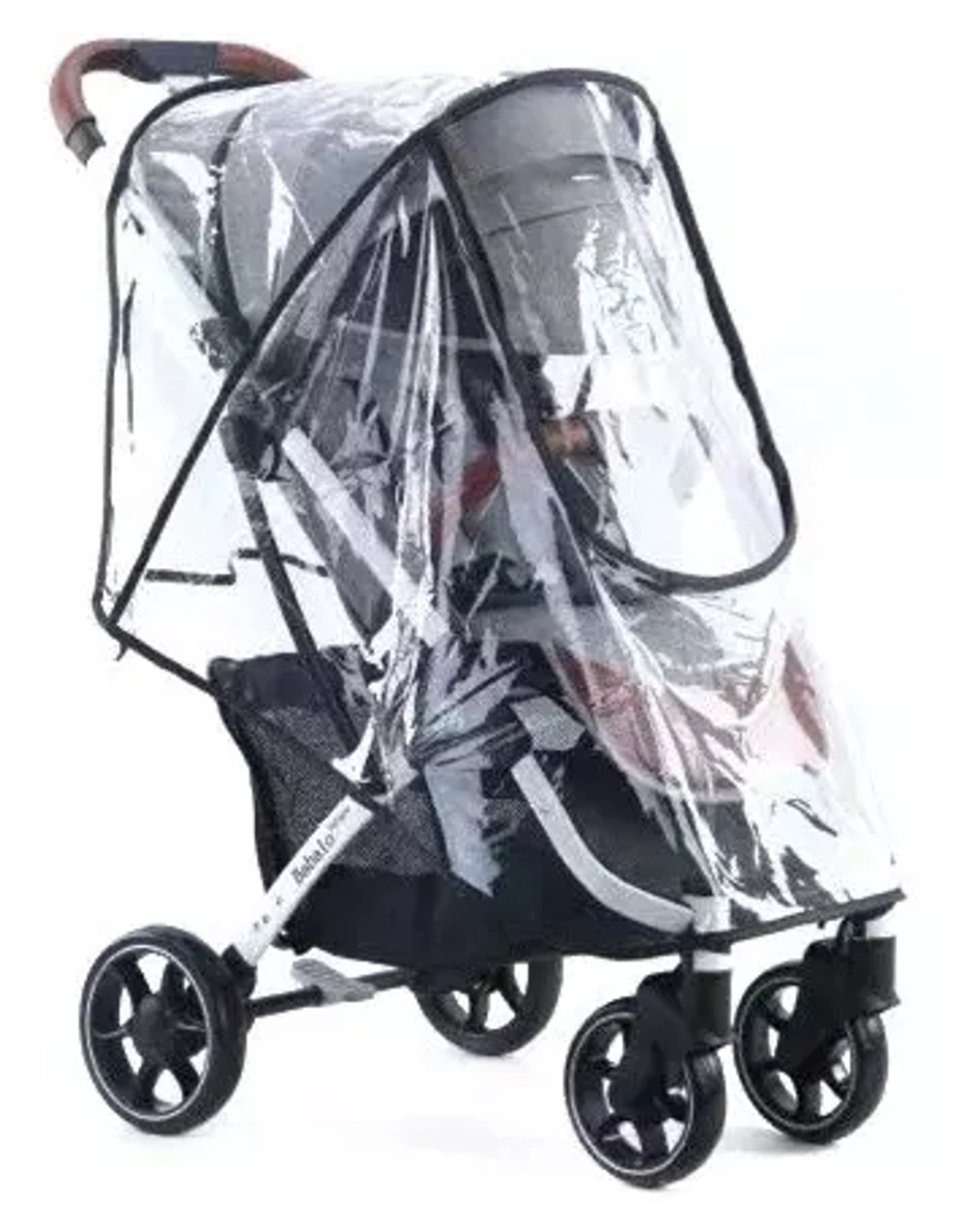 Коляска прогулочная Babalo 2022 Изумруд текстиль на чёрной раме с сумкой