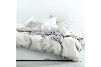 Постельное белье GoodNight Wash Cotton евро (с нав. 50х70) молочный