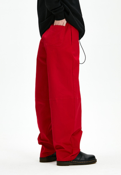 Объемные брюки-карго