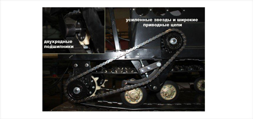 Мотобуксировщик LEBEDEV MOTORS LVR500 SWE