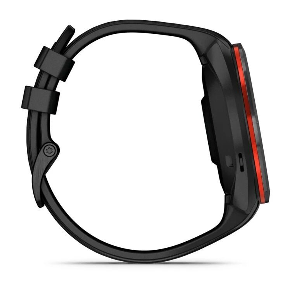 Умные часы Garmin Approach S70 47мм Black Ceramic Bezel with Black Silicone Band