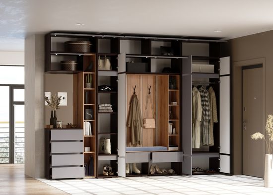 Шкаф-антресоль ПРАГА № 3