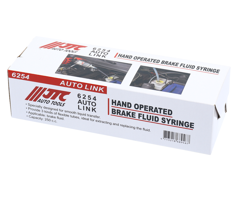 Шприц для тормозной жидкости 250мл JTC