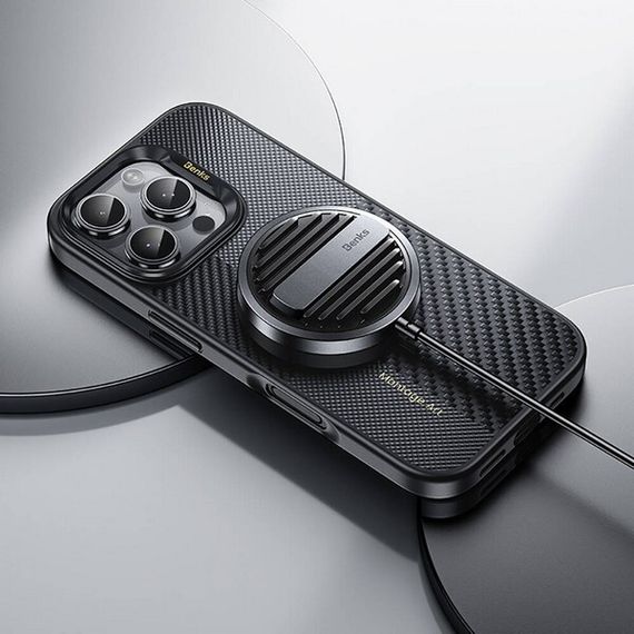 Чехол Benks Montage ArmorPro Case Kevlar для iPhone 16 Pro 6.3&quot; черный кевлар