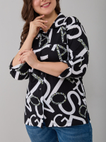 Рубашка Р-001/черный-большиебуквы