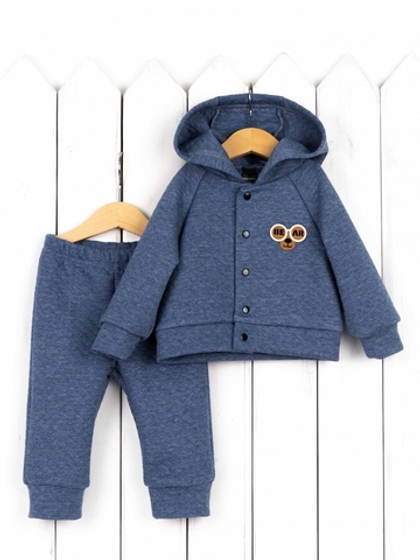 Костюм из капитона для мальчика синий