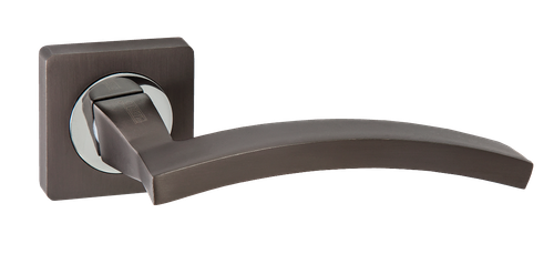 Ручка квадрат Пуэрто 520-02 MBN, цвет никель черный матовый(графит) алюминий (гарантия - 8 лет)