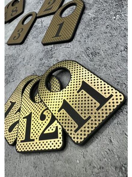 Номерки для гардероба