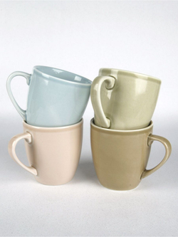 Кружки парные набор Башкирский фарфор, 270 мл, 2 шт, фарфор, цвет, для кофе и чая