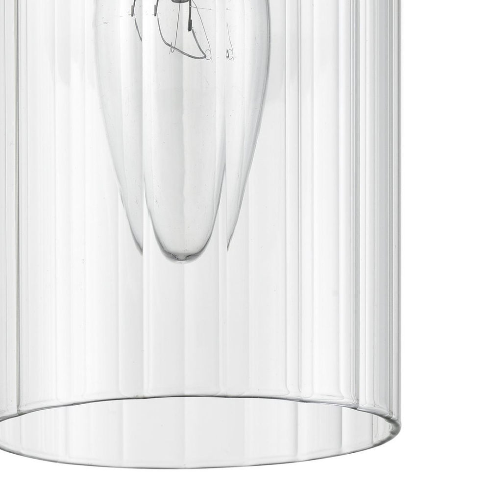 8102/3A COMFI LN25 326 хром/прозрачный металл/металл Подвес Е14 3*40W 220V ISHA