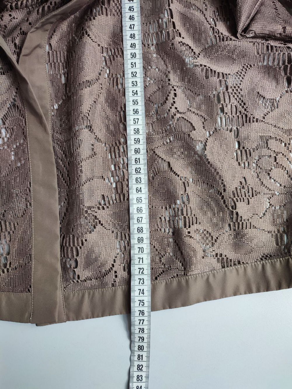 Кардиган ажурный 60 размер