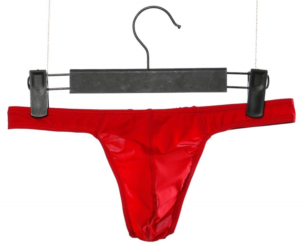 Трусы стринги мужские "Danny string" красные, L