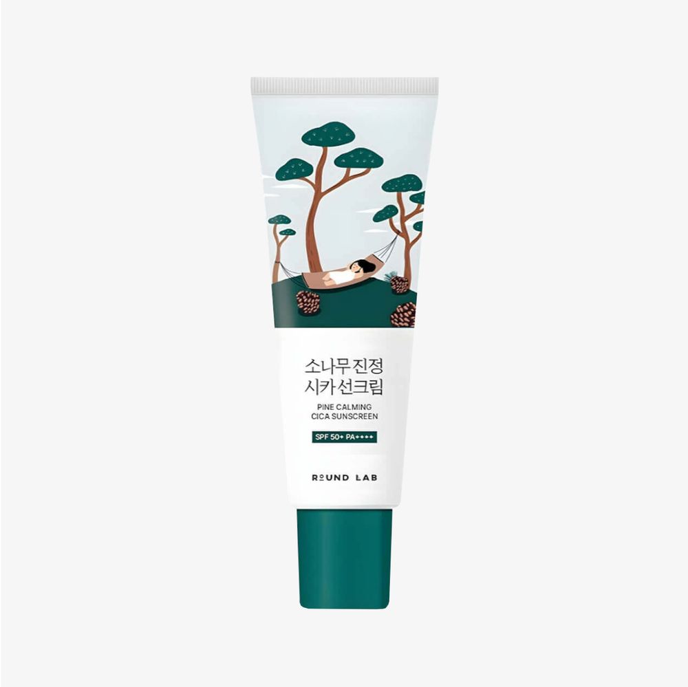 ROUND LAB Солнцезащитный крем Pine Calming Cica Sunscreen SPF50+ PA++++ (40 мл)