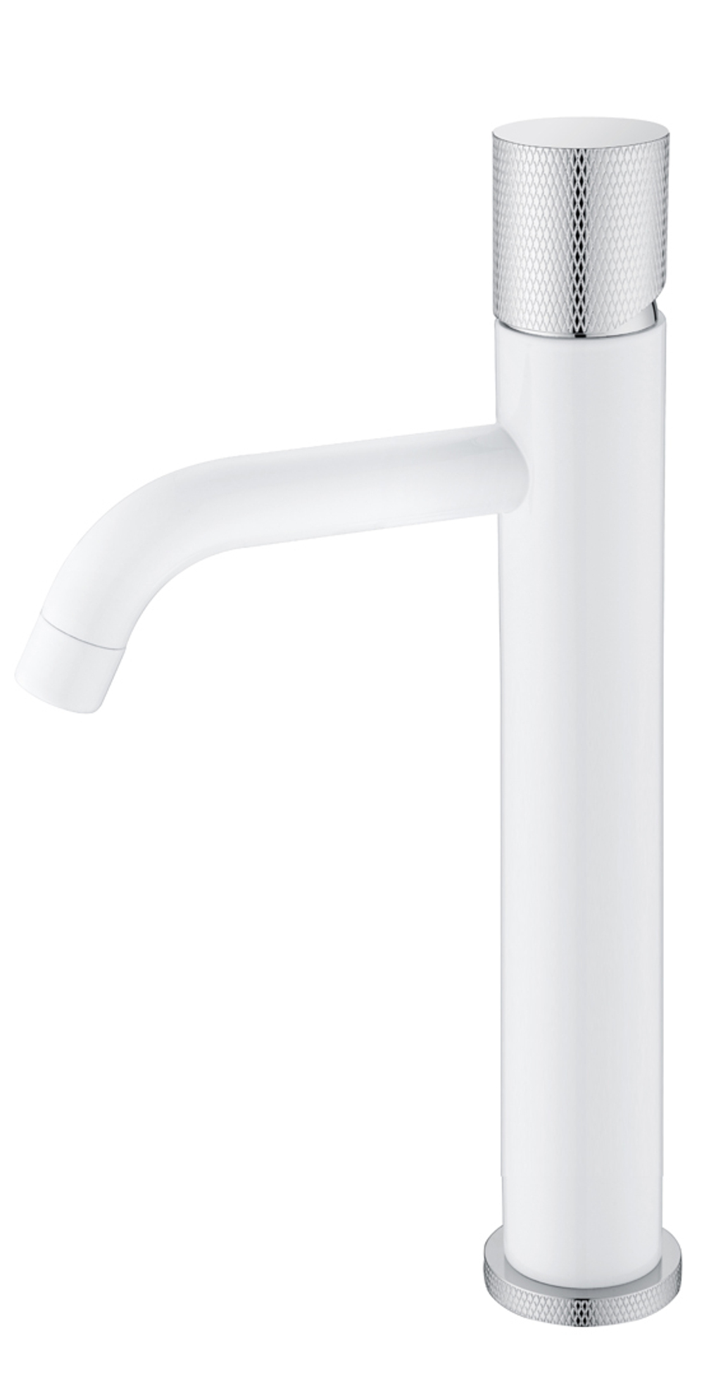 Boheme Смеситель STICK для умыв. выс. WHITE TOUCH CHROME_Комплект
