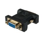 Переходник штекер DVI-I - гнездо VGA REXANT