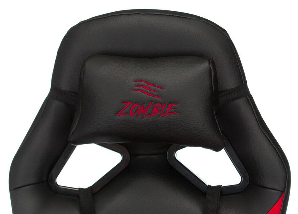 Кресло игровое Бюрократ ZOMBIE DRIVER RED