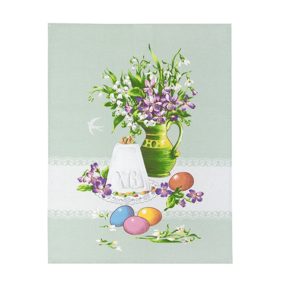 Набор кухонных полотенец, 3 шт , 45х60 см , рогожка